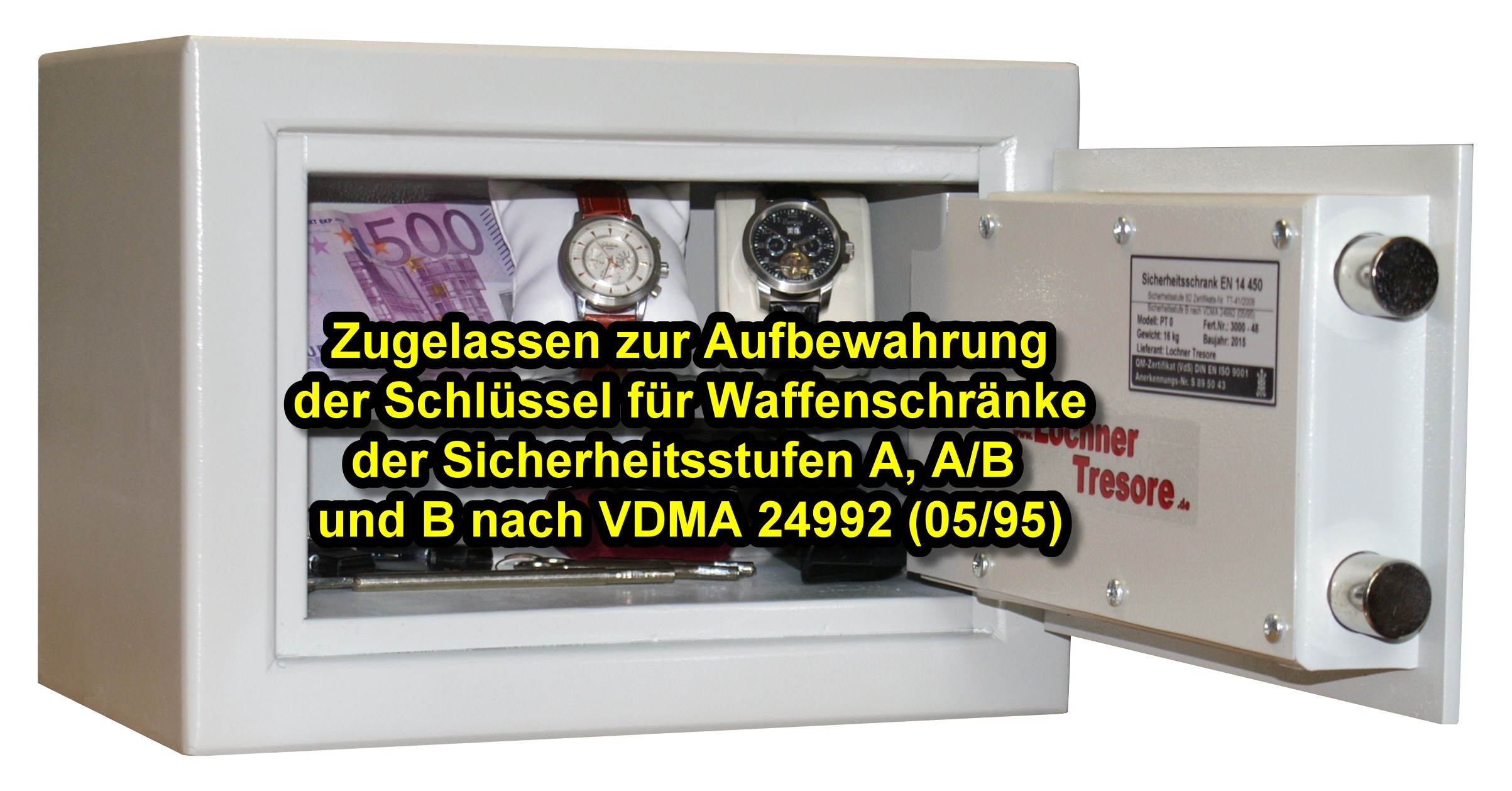 Sicherheitsschrank - Möbeltresor PT 0-S mit Elektronikschloss